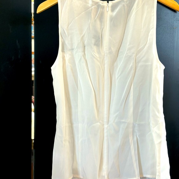 St.John Couture - 100% silk white blouse - Picture 5 of 6